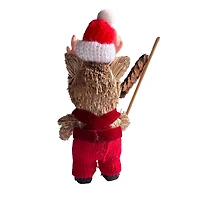 5.5" Fishing Bear Natural Ornament by Ashland®