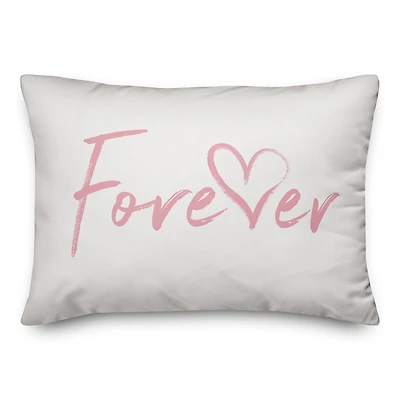 Forever Heart Throw Pillow