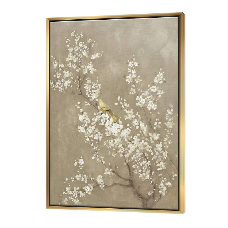 Designart - White Cherry Blossom III