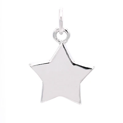 Sterling Silver Star Icon Charm by Bead Landing™