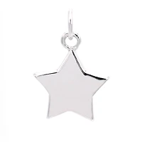 Sterling Silver Star Icon Charm by Bead Landing™