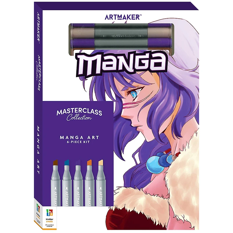 Hinkler Art Maker Masterclass Collection How to Draw Manga Kit