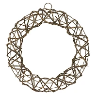 18" Brown Twig Wreath Form by Ashland®