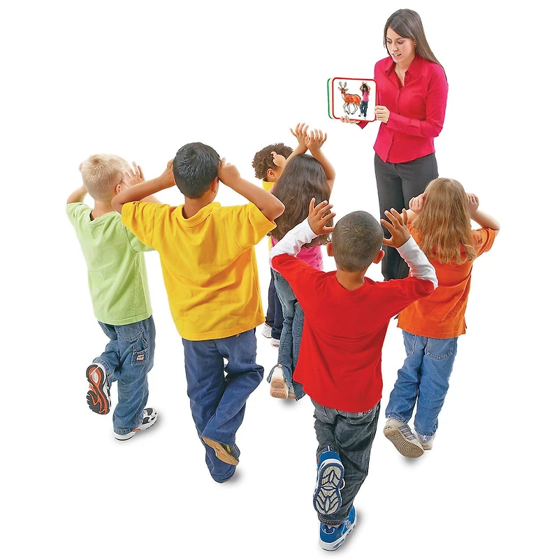 Roylco® Body Poetry: Animal Action Cards, 16 Pack