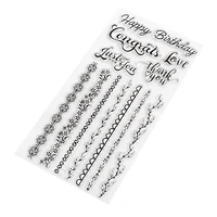 Sentiments & Borders Clear Stamps by Recollections™