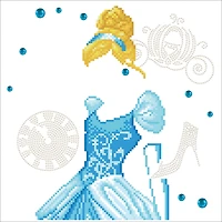 Camelot® Dots Intermediate Cinderella Gracious Diamond Painting Kit
