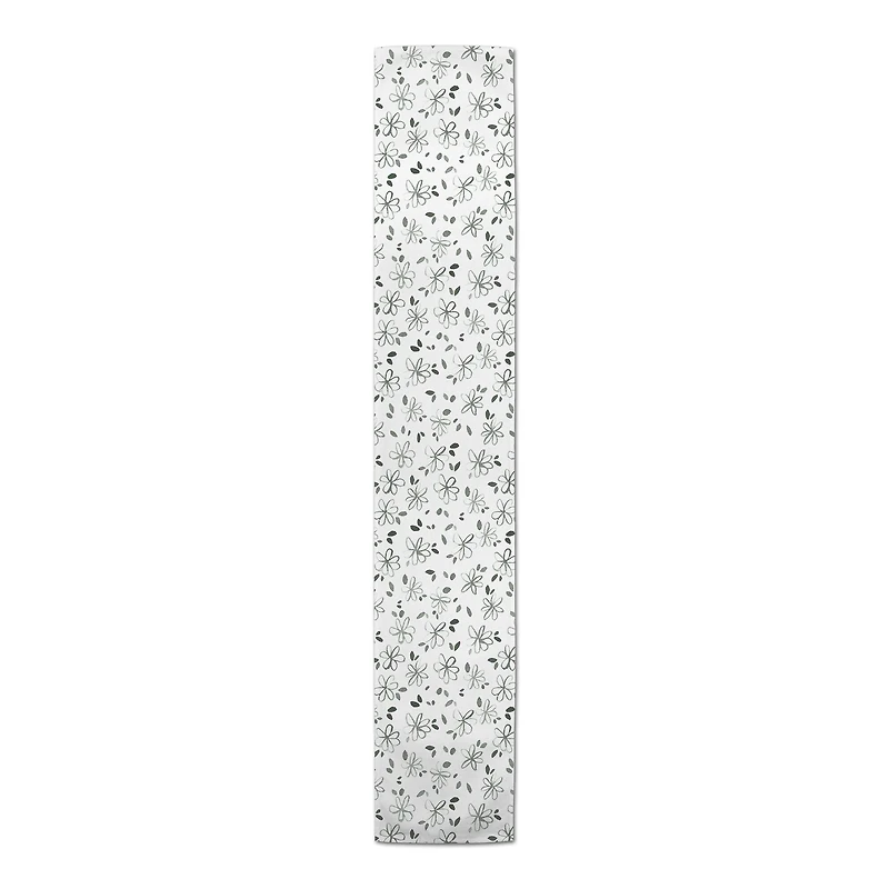 Floral Pattern Indoor/Outdoor Table Runner