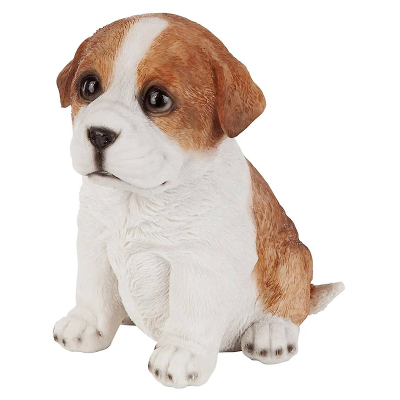 Design Toscano 6" Bulldog Puppy Partner Collectible Dog Statue