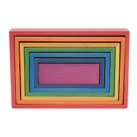 TickiT® Wooden Rainbow Architect Rectangles