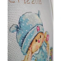 Alisa Rabbit Mi Baby Boy Cross Stitch Kit