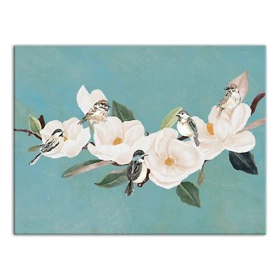Magnolia Serenade 40" x 30" Canvas Wall Art