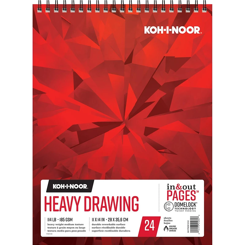 Koh-I-Noor® Spiral Heavy Drawing Pad