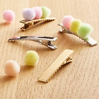 Rhodium & Gold Barrettes by Creatology™