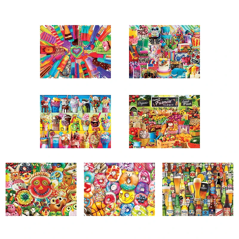 Assorted MasterPieces® EZ Grip™ Trendz™ Jigsaw Puzzle