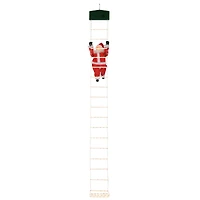 Mr. Christmas 10ft. Rope Ladder with Outdoor Animated Climbing Santa