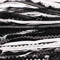 Black & White Scrap Trim Bundle by Celebrate It™