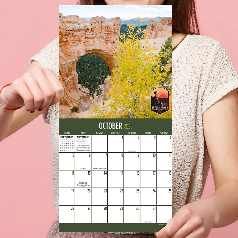 TF Publishing 2025 National Parks Mini Calendar