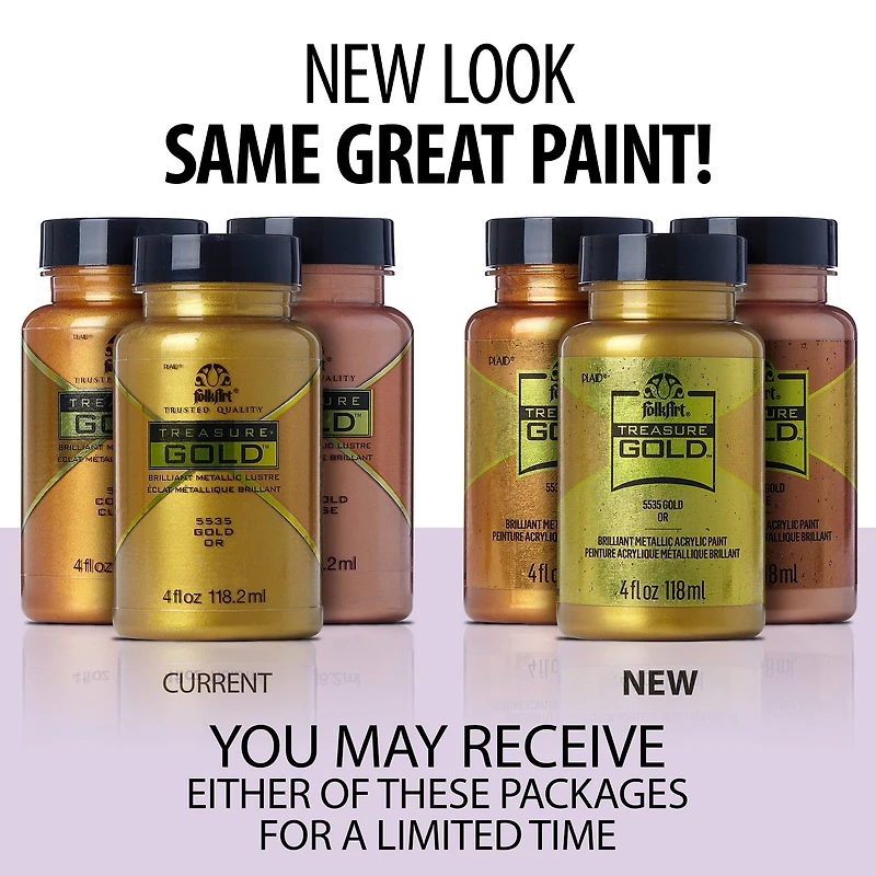 FolkArt® Treasure Gold™ Metallic Paint