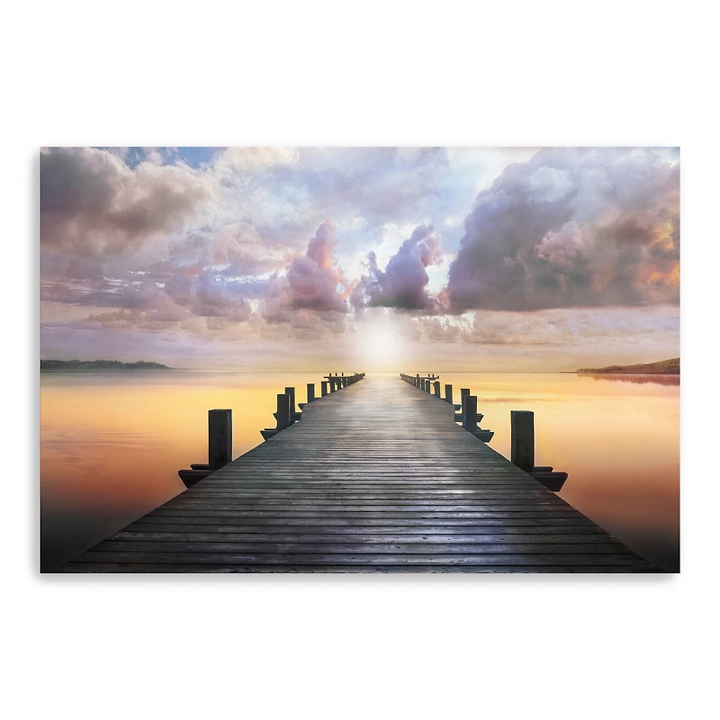 Blue Way Canvas Giclee