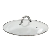 Oster Sangerfield 4qt. Stainless Steel Sauté Pan with Lid and Splatter Guard