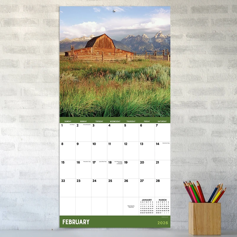 2026 Ranch Life Wall Calendar