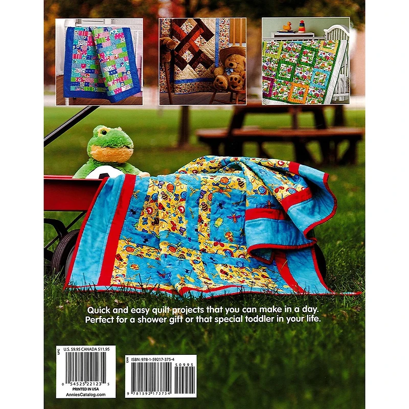 Annie's Quick & Easy Quilts For Kids Book