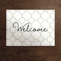 Tea Pot Lattice Pattern 18" x 14" Poly Twill Placemat