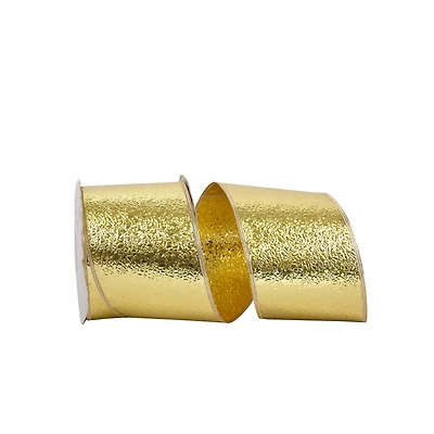 Reliant 4" x 50yd. Plastic Wired Cracked Ice Display Ribbon