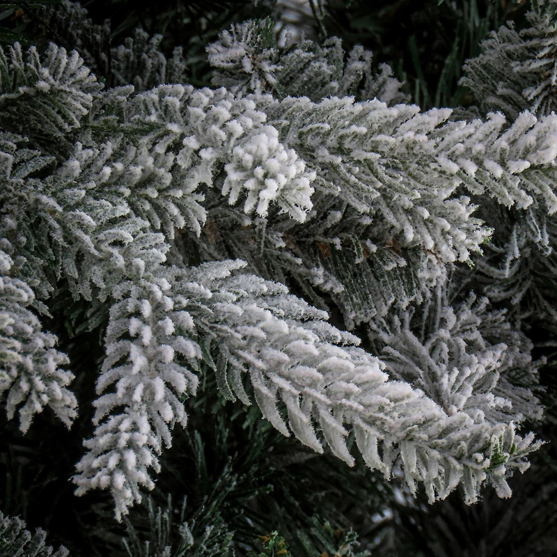 7.5ft. Unlit Frosted Holliston Artificial Christmas Tree
