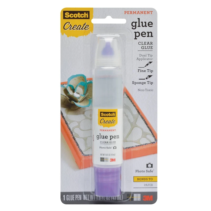 Scotch® Scrapbooker's Glue with Two-Way Applicator