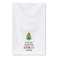 Getting Lit Xmas Tree Tea Towels - Set of 2