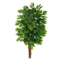 3ft. Artificial Double Trunk Ficus Tree