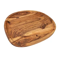 Hello Honey® 11.75" Natural Acacia Wood Oval Serving Tray