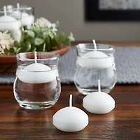 White Linen Floating Candles, 9ct. by Ashland®