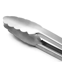 Martha Stewart Everyday Stainless Steel Easy-Lock Tongs