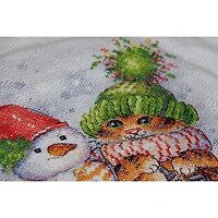 Mp Studia Striped Winter Counted Cross Stitch Kit