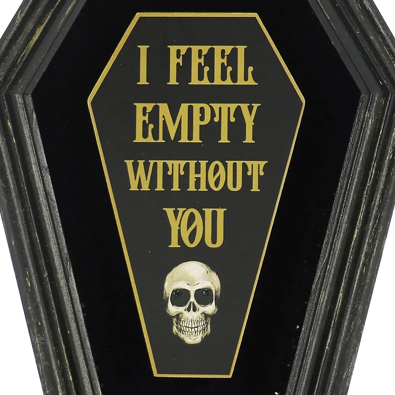 8" Empty Without You Coffin Tabletop Décor by Ashland®