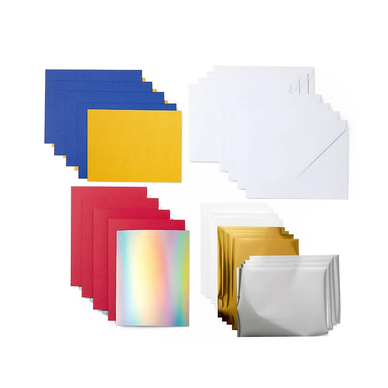 Cricut Joy™ A6 Foil Transfer Insert Cards, Celebration Sampler