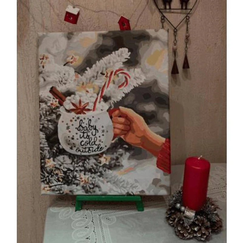 Crafting Spark Warm Sweetness Painting by Numbers Kit