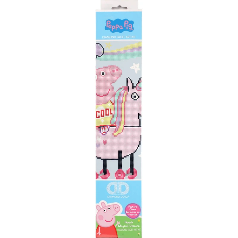 Diamond Dotz® Peppa Pig™ Peppa's Magical Unicorn Diamond Painting Kit