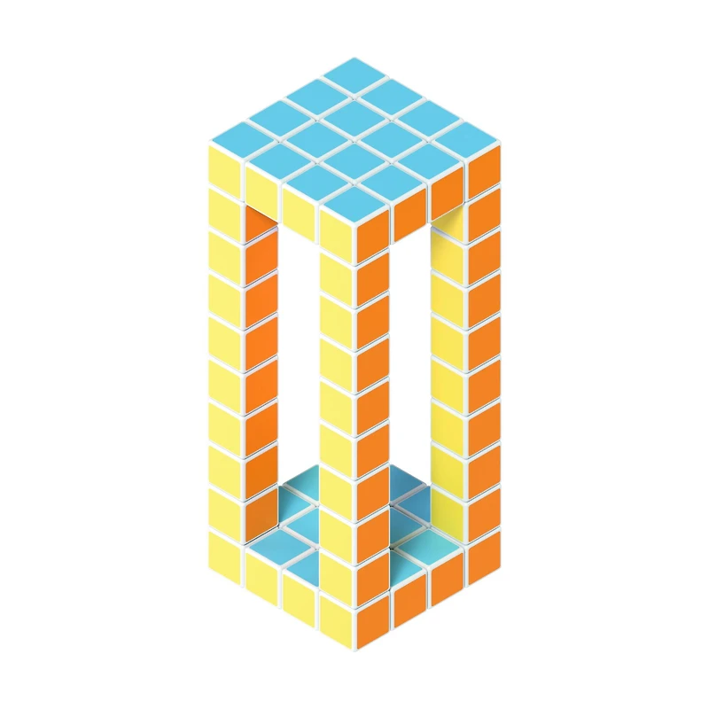 Magicube Free Building: 64 Pcs