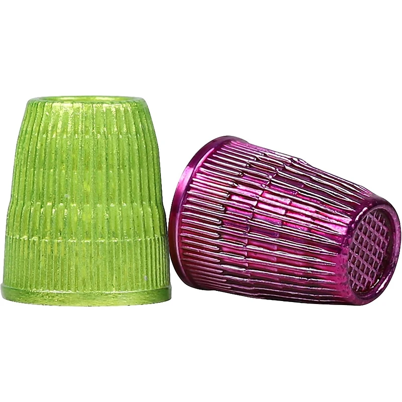 SINGER® Metallic Small & Medium Slip-Stop Thimble Set