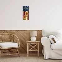 Stupell Industries Americana Welcome Country Sunflowers Wall Plaque Art