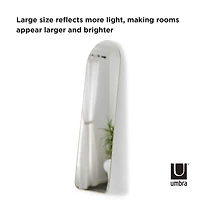 Umbra 62" Brass Hubba Arched Mirror