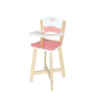 Hape Pink Heart Babydoll Highchair