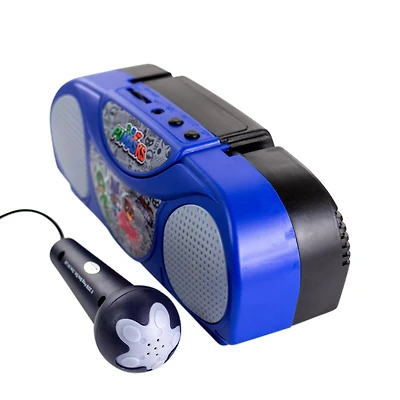 PJ Masks Portable Karaoke Radio with Microphone