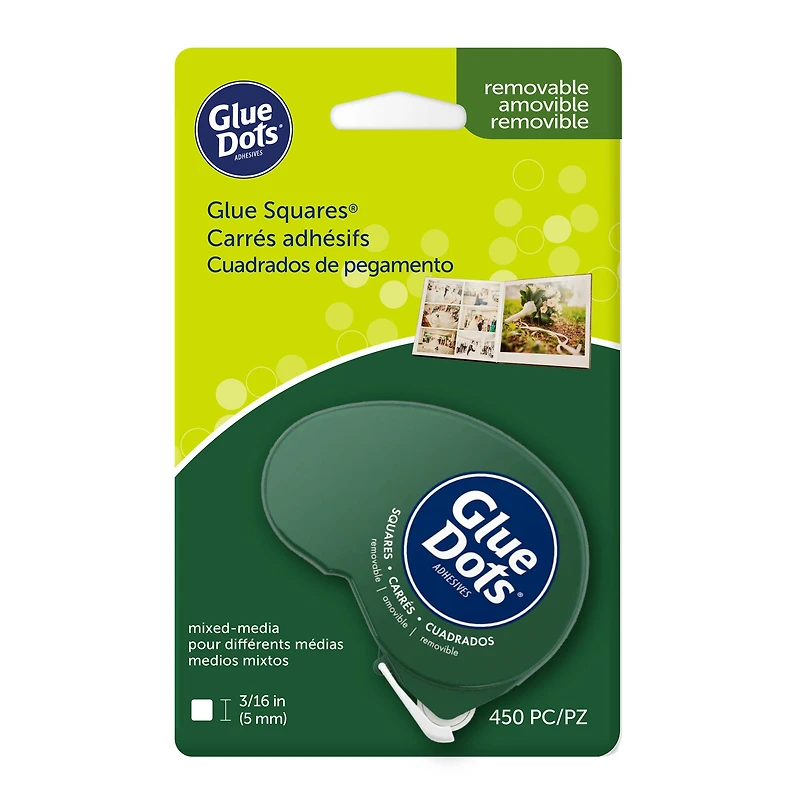 Glue Dots® Removable Glue Squares® Dot N' Go® Dispenser