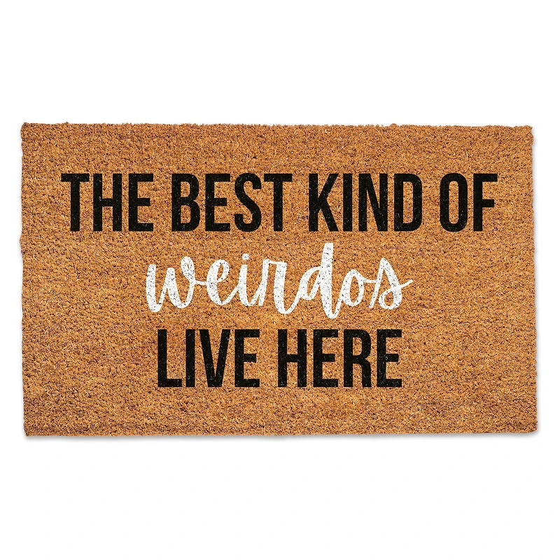 The Best Kind of Weirdos Doormat