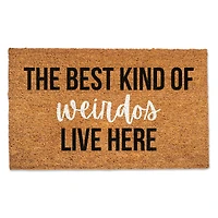 The Best Kind of Weirdos Doormat