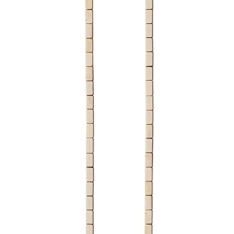 Rose Gold Hematite Rectangle Beads, 5mm by Bead Landing™